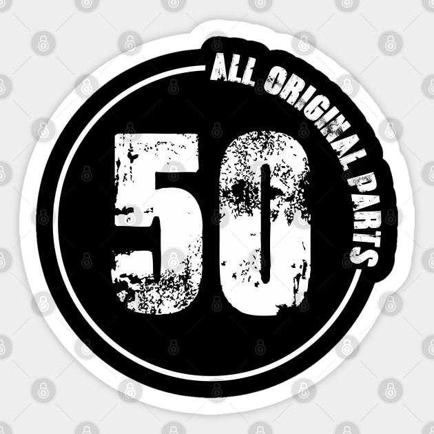 50 All Original Parts Sticker by C_ceconello